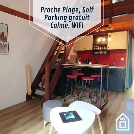 Bidarteko Paradisua Proche Plage, Golf, Parking Zewnętrze zdjęcie